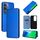 Per vivo Y19s 4G Custodia per telefono in pelle con texture in fibra di carbonio globale (blu) Per vivo Y19s 4G Custodia per telefono in pelle con texture in fibra di carbonio globale (blu)