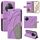 Per Honor X9C 5G Custodia per telefono in pelle con cerniera bicolore globale (viola) Per Honor X9C 5G Custodia per telefono in pelle con cerniera bicolore globale (viola)