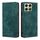 Per Xiaomi 14T 5G RFID Antifurto Spazzola Magnetico Custodia in Pelle per Telefono (Verde) Per Xiaomi 14T 5G RFID Antifurto Spazzola Magnetico Custodia in Pelle per Telefono (Verde)