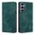 Per Samsung Galaxy S25+ 5G RFID Antifurto Spazzola Magnetico Custodia in Pelle per Telefono (Verde) Per Samsung Galaxy S25+ 5G RFID Antifurto Spazzola Magnetico Custodia in Pelle per Telefono (Verde)