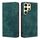 Per Samsung Galaxy S25 Ultra 5G RFID Antifurto Spazzola Magnetico Custodia in Pelle per Telefono (Verde) Per Samsung Galaxy S25 Ultra 5G RFID Antifurto Spazzola Magnetico Custodia in Pelle per Telefono (Verde)