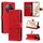 Per Honor X9C 5G Global Cat Bee Embossing Pattern Custodia in pelle antiurto (rosso) Per Honor X9C 5G Global Cat Bee Embossing Pattern Custodia in pelle antiurto (rosso)
