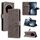 Custodia in pelle antiurto con motivo a rilievo a forma di ape per Honor Magic7 (grigio) Custodia in pelle antiurto con motivo a rilievo a forma di ape per Honor Magic7 (grigio)