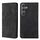 Per Samsung Galaxy S25 5G Custodia magnetica in pelle Skin Feel (nera)