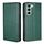 Per Infinix Hot 50 4G Gloss Oil Solid Color Magnetic Leather Phone Case (Verde) Per Infinix Hot 50 4G Gloss Oil Solid Color Magnetic Leather Phone Case (Verde)