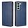 Per Infinix Hot 50 5G Gloss Oil Solid Color Magnetic Leather Phone Case (Blu) Per Infinix Hot 50 5G Gloss Oil Solid Color Magnetic Leather Phone Case (Blu)