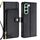Per Infinix Hot 50 5G Custodia in pelle con cerniera (nero)