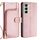 Per Infinix Hot 50 5G Custodia in pelle con cerniera (oro rosa)