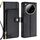 Per Infinix Zero 40 4G Custodia in pelle con cerniera (nero)
