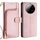 Per Infinix Zero 40 4G Custodia in pelle con cerniera (oro rosa)