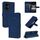 Custodia per telefono in pelle di vitello con texture a vibrazione per Honor 300 AZNS (blu) Custodia per telefono in pelle di vitello con texture a vibrazione per Honor 300 AZNS (blu)