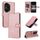 Custodia per telefono in pelle di vitello con texture a vibrazione per Honor 300 Ultra AZNS (oro rosa) Custodia per telefono in pelle di vitello con texture a vibrazione per Honor 300 Ultra AZNS (oro rosa)