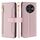 Per Tecno Spark 30C 4G Custodia per telefono in pelle con cerniera a tracolla con texture di pecora (rosa) Per Tecno Spark 30C 4G Custodia per telefono in pelle con cerniera a tracolla con texture di pecora (rosa)