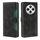 Per Redmi 14C 4G Custodia in pelle con fibbia magnetica Skin Feel (nero)