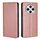 Per Redmi 14C 4G Custodia per telefono magnetica in pelle tinta unita Gloss Oil (oro rosa) Per Redmi 14C 4G Custodia per telefono magnetica in pelle tinta unita Gloss Oil (oro rosa)