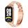 Per Xiaomi Smart Band 9 Active / Redmi Band 3 Mijobs Metal Shell Three-Bead Cinturino in acciaio inossidabile (oro rosa) Per Xiaomi Smart Band 9 Active / Redmi Band 3 Mijobs Metal Shell Three-Bead Cinturino in acciaio inossidabile (oro rosa)