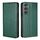 Per Samsung Galaxy S25 5G Custodia magnetica in pelle tinta unita color petrolio lucido (verde) Per Samsung Galaxy S25 5G Custodia magnetica in pelle tinta unita color petrolio lucido (verde)