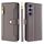 Per Samsung Galaxy S25+ 5G Custodia per telefono in pelle con cerniera a tracolla con texture di pecora (grigio) Per Samsung Galaxy S25+ 5G Custodia per telefono in pelle con cerniera a tracolla con texture di pecora (grigio)
