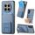 Custodia pieghevole per telefono in fibra di carbonio per Honor Magic7 Pro (blu) Custodia pieghevole per telefono in fibra di carbonio per Honor Magic7 Pro (blu)