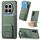 Custodia pieghevole per telefono con supporto per carte in fibra di carbonio per Honor Magic7 Pro (verde) Custodia pieghevole per telefono con supporto per carte in fibra di carbonio per Honor Magic7 Pro (verde)