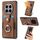 Custodia per telefono con portafoglio e anello in pelle retrò For Honor Magic7 Pro (marrone) Custodia per telefono con portafoglio e anello in pelle retrò For Honor Magic7 Pro (marrone)