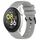 Per COROS Watch 22mm Vertical Pattern Black Buckle Silicone Watch Band (Grigio) Per COROS Watch 22mm Vertical Pattern Black Buckle Silicone Watch Band (Grigio)