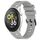 Per COROS Watch 22mm Cinturino in silicone con fibbia nera punteggiata (grigio)