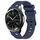 Per Samsung Galaxy Watch 22mm Cinturino in silicone con fibbia nera punteggiata (blu navy) Per Samsung Galaxy Watch 22mm Cinturino in silicone con fibbia nera punteggiata (blu navy)