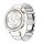 Per Huawei Watch GT 5 41mm / GT 5 Pro 42mm Cinturino in metallo bianco con fibbia a farfalla in ceramica (bianco+argento) Per Huawei Watch GT 5 41mm / GT 5 Pro 42mm Cinturino in metallo bianco con fibbia a farfalla in ceramica (bianco+argento)