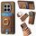 Per Honor Magic 7 Pro Retro Splittable Magnetic Card Bag Custodia in pelle per telefono (marrone) Per Honor Magic 7 Pro Retro Splittable Magnetic Card Bag Custodia in pelle per telefono (marrone)