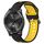 Per GarminMove Trend Cinturino in silicone bicolore traspirante da 20 mm (nero + giallo) Per GarminMove Trend Cinturino in silicone bicolore traspirante da 20 mm (nero + giallo)