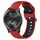 Per GarminMove Trend Cinturino in silicone bicolore traspirante da 20 mm (rosso + nero) Per GarminMove Trend Cinturino in silicone bicolore traspirante da 20 mm (rosso + nero)