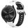 Per Garmin Vivomove Sport Cinturino in silicone bicolore traspirante da 20 mm (bianco + nero) Per Garmin Vivomove Sport Cinturino in silicone bicolore traspirante da 20 mm (bianco + nero)