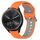 Per Garmin Vivomove Sport Cinturino in silicone bicolore traspirante da 20 mm (arancione + grigio) Per Garmin Vivomove Sport Cinturino in silicone bicolore traspirante da 20 mm (arancione + grigio)