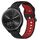 Per Garmin Vivomove Sport Cinturino in silicone bicolore traspirante da 20 mm (nero + rosso) Per Garmin Vivomove Sport Cinturino in silicone bicolore traspirante da 20 mm (nero + rosso)