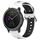Per Garmin Vivoactive3 Cinturino in silicone bicolore traspirante da 20 mm (bianco + nero) Per Garmin Vivoactive3 Cinturino in silicone bicolore traspirante da 20 mm (bianco + nero)