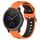 Per Garmin Vivoactive3 Cinturino in silicone bicolore traspirante da 20 mm (arancione + nero) Per Garmin Vivoactive3 Cinturino in silicone bicolore traspirante da 20 mm (arancione + nero)