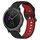 Per Garmin Vivoactive3 Cinturino in silicone bicolore traspirante da 20 mm (nero + rosso) Per Garmin Vivoactive3 Cinturino in silicone bicolore traspirante da 20 mm (nero + rosso)