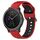 Per Garmin Vivoactive3 Cinturino in silicone bicolore traspirante da 20 mm (rosso + nero) Per Garmin Vivoactive3 Cinturino in silicone bicolore traspirante da 20 mm (rosso + nero)