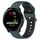Per Garmin Vivoactive3 Music Cinturino in silicone bicolore traspirante da 20 mm (verde oliva + nero) Per Garmin Vivoactive3 Music Cinturino in silicone bicolore traspirante da 20 mm (verde oliva + nero)