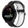 Per Garmin Vivoactive3 Music Cinturino in silicone bicolore traspirante da 20 mm (nero + bianco) Per Garmin Vivoactive3 Music Cinturino in silicone bicolore traspirante da 20 mm (nero + bianco)
