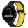 Per Garmin Vivoactive3 Music Cinturino in silicone bicolore traspirante da 20 mm (nero + giallo) Per Garmin Vivoactive3 Music Cinturino in silicone bicolore traspirante da 20 mm (nero + giallo)