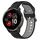 Cinturino in silicone bicolore traspirante da 20 mm per Garmin Venu 2 Plus (nero + grigio) Cinturino in silicone bicolore traspirante da 20 mm per Garmin Venu 2 Plus (nero + grigio)