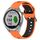 Per Garmin Approach S40 Cinturino in silicone bicolore traspirante da 20 mm (arancione + nero) Per Garmin Approach S40 Cinturino in silicone bicolore traspirante da 20 mm (arancione + nero)