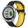 Per Garmin Approach S40 Cinturino in silicone bicolore traspirante da 20 mm (nero + giallo) Per Garmin Approach S40 Cinturino in silicone bicolore traspirante da 20 mm (nero + giallo)