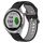 Per Garmin Approach S40 Cinturino in silicone bicolore traspirante da 20 mm (nero + grigio) Per Garmin Approach S40 Cinturino in silicone bicolore traspirante da 20 mm (nero + grigio)