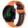 Per Garmin Forerunner 158 Cinturino in silicone bicolore traspirante da 20 mm (arancione + nero) Per Garmin Forerunner 158 Cinturino in silicone bicolore traspirante da 20 mm (arancione + nero)