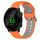 Per Garmin Forerunner 158 Cinturino in silicone bicolore traspirante da 20 mm (arancione + grigio) Per Garmin Forerunner 158 Cinturino in silicone bicolore traspirante da 20 mm (arancione + grigio)
