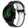 Per Garmin Forerunner 158 Cinturino in silicone bicolore traspirante da 20 mm (nero + bianco) Per Garmin Forerunner 158 Cinturino in silicone bicolore traspirante da 20 mm (nero + bianco)