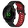 Per Garmin Forerunner 158 Cinturino in silicone bicolore traspirante da 20 mm (nero + rosso) Per Garmin Forerunner 158 Cinturino in silicone bicolore traspirante da 20 mm (nero + rosso)